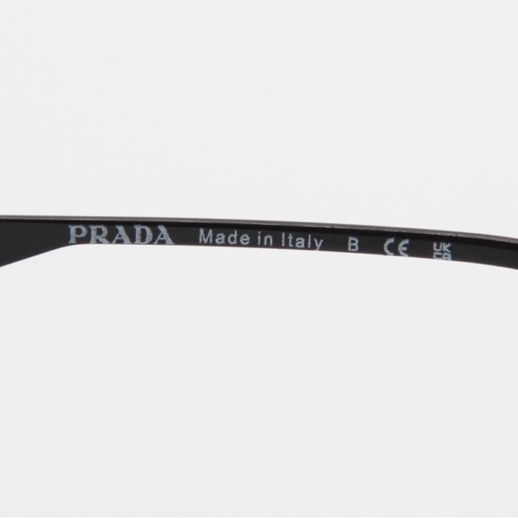 NEW PRADA PR14YS 1AB5S0 UNISEX BLACK EYEWEAR PR 14YS UNISEX SUNGLASSES SPR 14Y - Picture 12 of 15